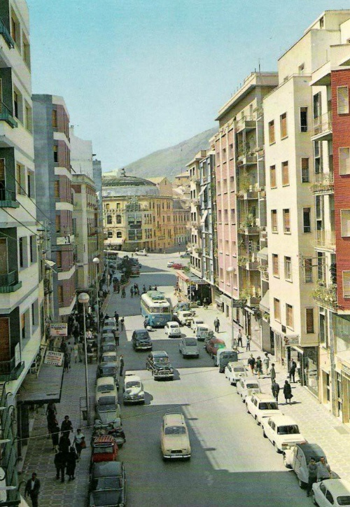 Calle Virgen de la Capilla - Calle Virgen de la Capilla. Foto antigua