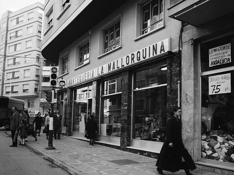 Calle Virgen de la Capilla - Calle Virgen de la Capilla. Foto antigua