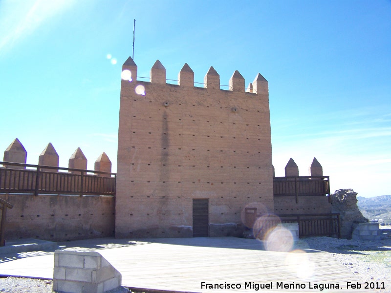 Castillo de Tabernas - Castillo de Tabernas. Torre del Homenaje