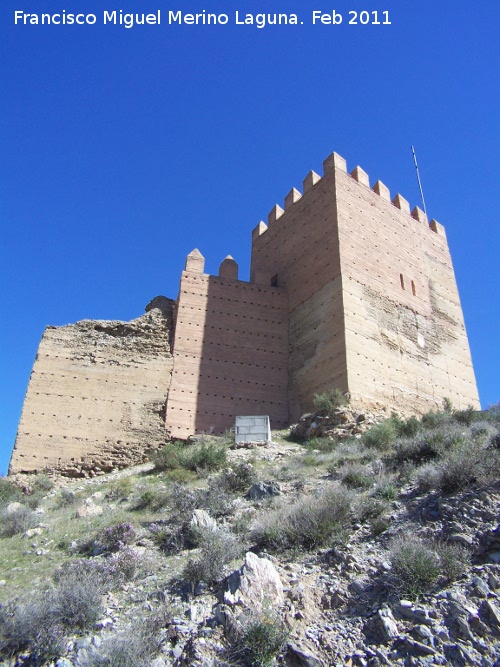 Castillo de Tabernas - Castillo de Tabernas. Torre del Homenaje