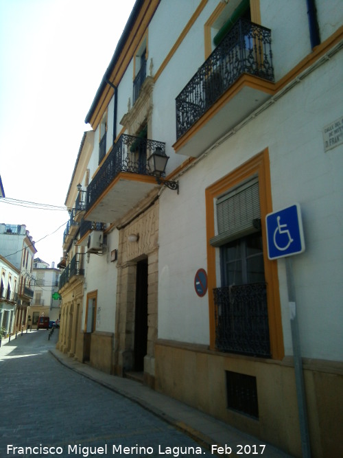 Casa de la Calle Ramn y Cajal n 7 - Casa de la Calle Ramn y Cajal n 7. Fachada