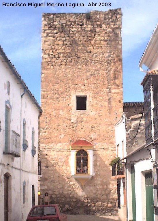Castillo de Doa Menca - Castillo de Doa Menca. Torre del Homenaje