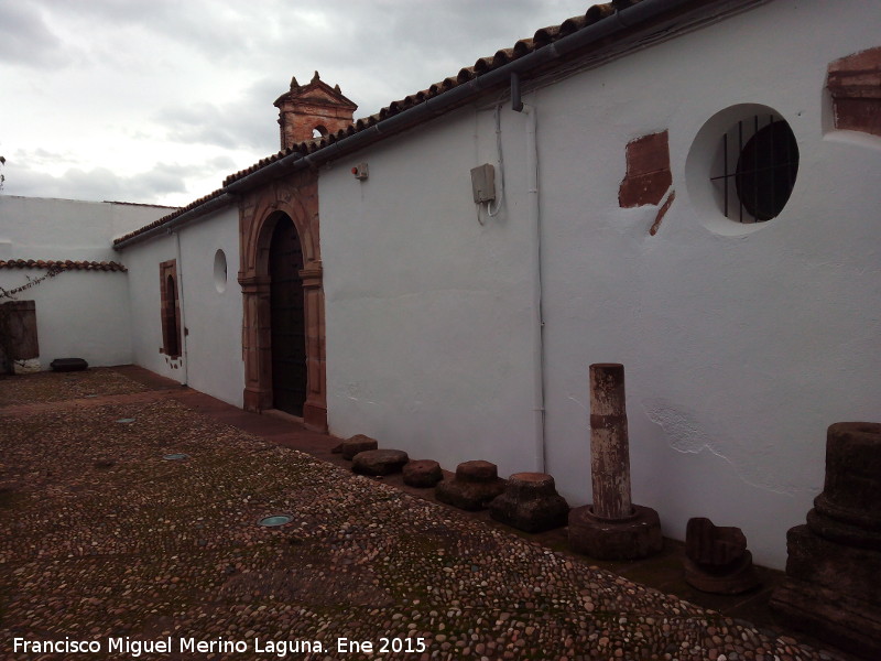 Iglesia de Santa Mara de la Mota - Iglesia de Santa Mara de la Mota. Fachada interior