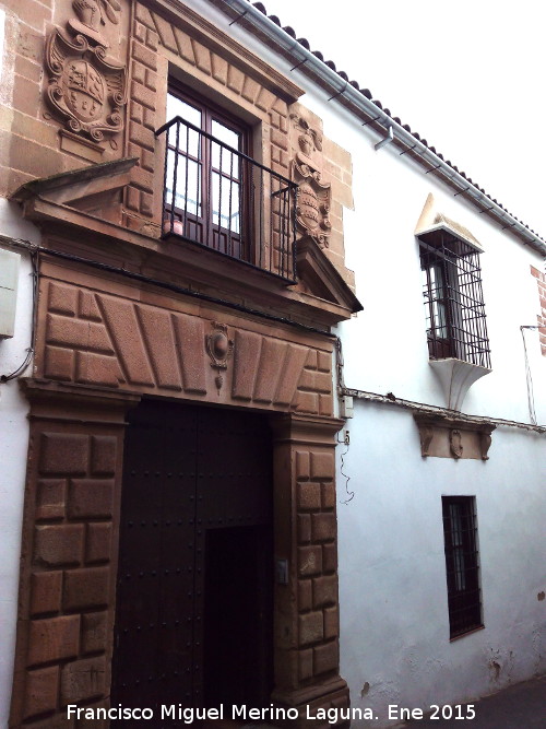 Casa de la Calle Manuel Criado Hoyo n 5 - Casa de la Calle Manuel Criado Hoyo n 5. Fachada