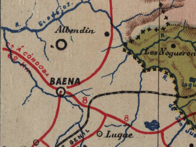 Historia de Luque - Historia de Luque. Mapa 1901