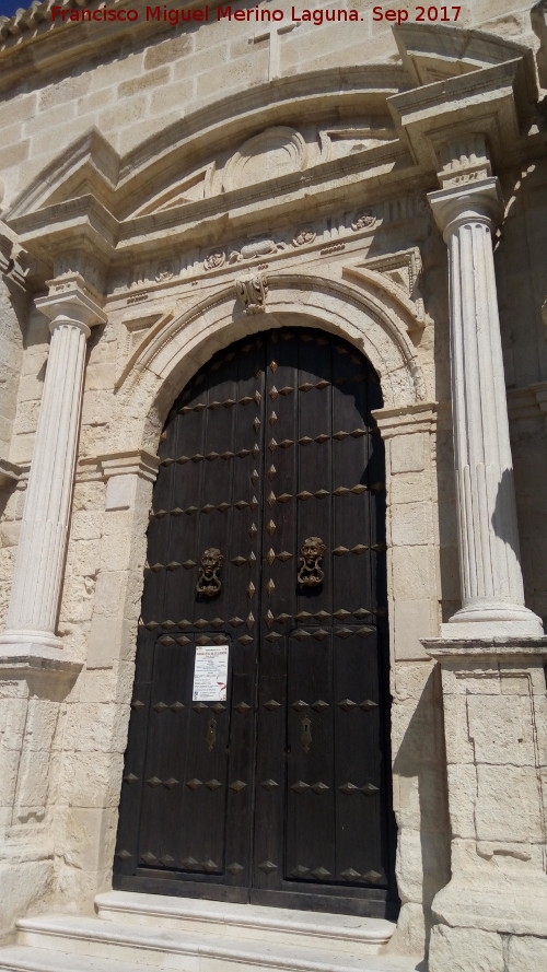 Iglesia de la Asuncin - Iglesia de la Asuncin. Portada lateral