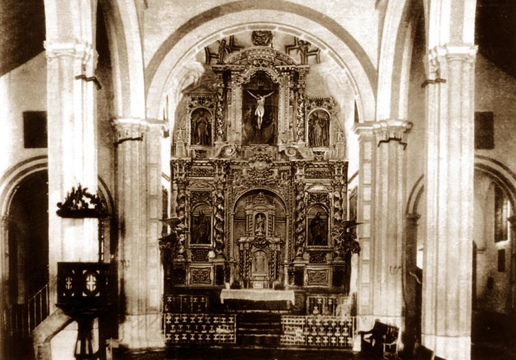 Iglesia de la Asuncin - Iglesia de la Asuncin. Aos 40