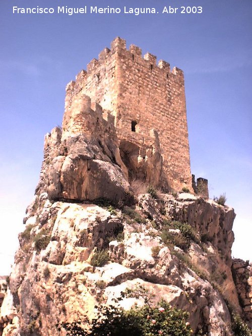 Castillo-Palacio de Zuheros - Castillo-Palacio de Zuheros. Torre del Homenaje