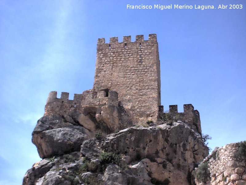 Castillo-Palacio de Zuheros - Castillo-Palacio de Zuheros. Torre del Homenaje