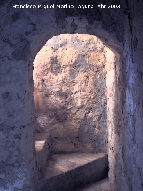 Castillo-Palacio de Zuheros - Castillo-Palacio de Zuheros. Escalera