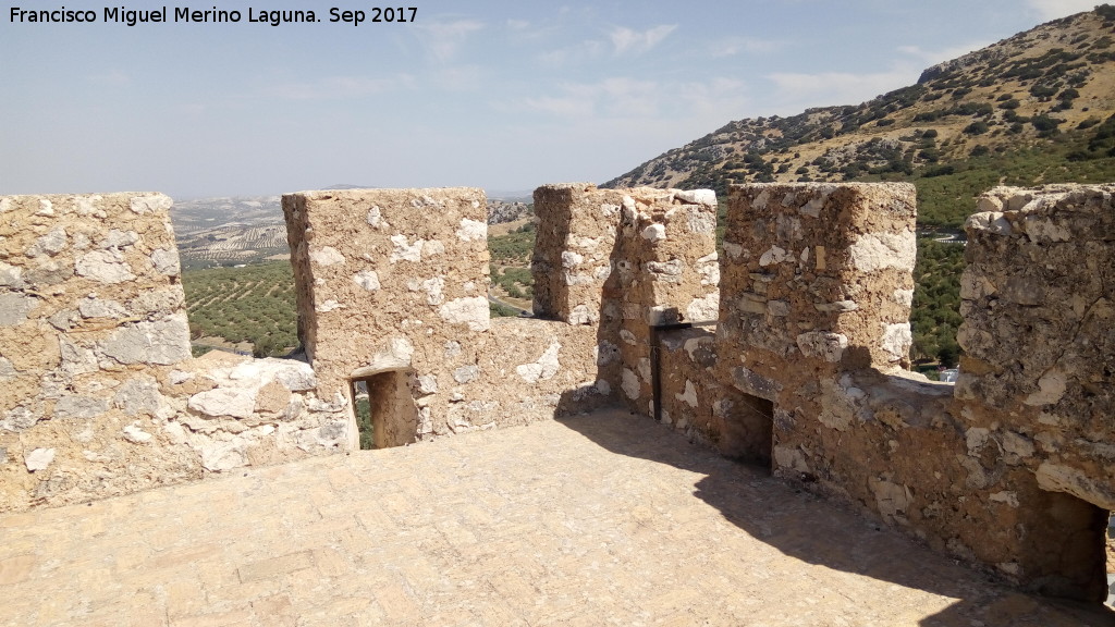 Castillo-Palacio de Zuheros - Castillo-Palacio de Zuheros. Azotea de la Torre del Homenaje