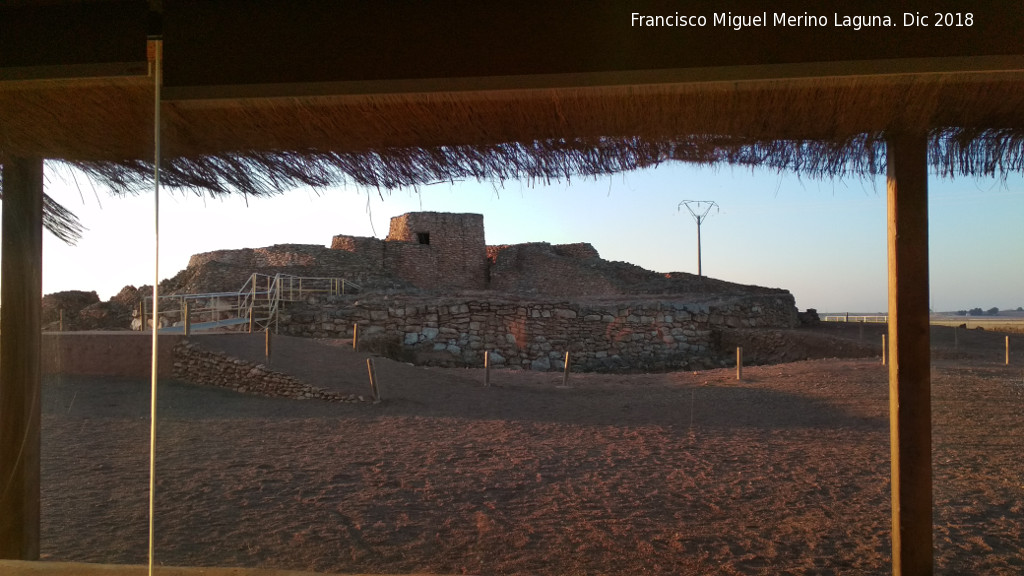 Motilla del Azuer - Motilla del Azuer. Desde el centro de visitantes