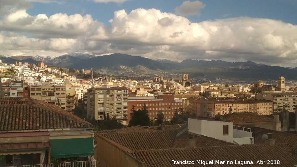 Granada - Granada. Desde la Avenida de la Constitucin