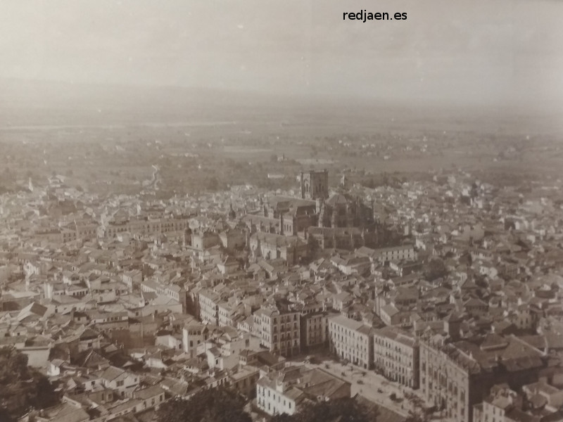 Historia de Granada - Historia de Granada. Vista de Granada desde la Torre de la Vela. Rafael Sen y Gonzlez. 1851-1900. Casa de los Tiros