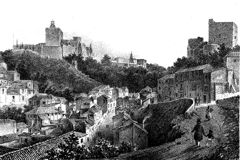 Alhambra - Alhambra. Dibujo de F. J. Parcerisa 1850