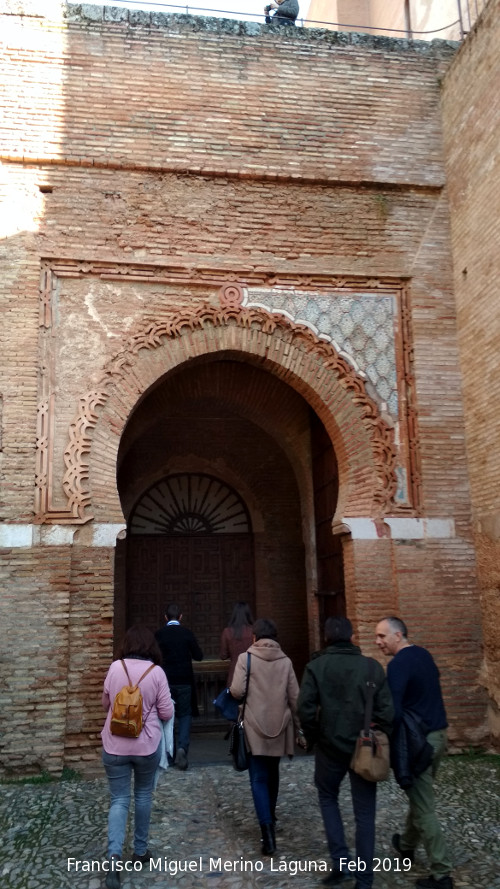 Alhambra. Puerta de la Justicia - Alhambra. Puerta de la Justicia. Intramuros