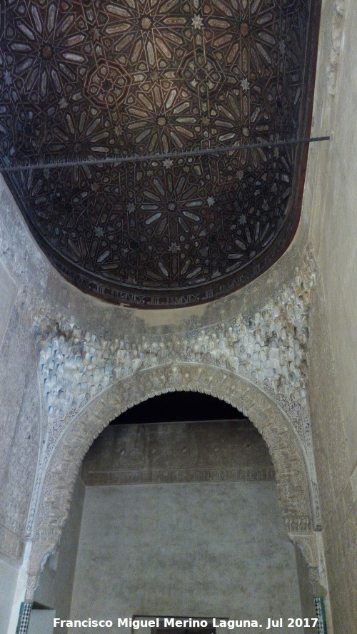Alhambra. Sala de la Barca - Alhambra. Sala de la Barca. 