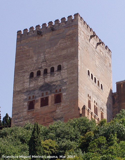 Alhambra. Torren de Comares - Alhambra. Torren de Comares. 