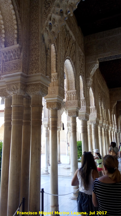 Alhambra. Patio de los Leones - Alhambra. Patio de los Leones. 