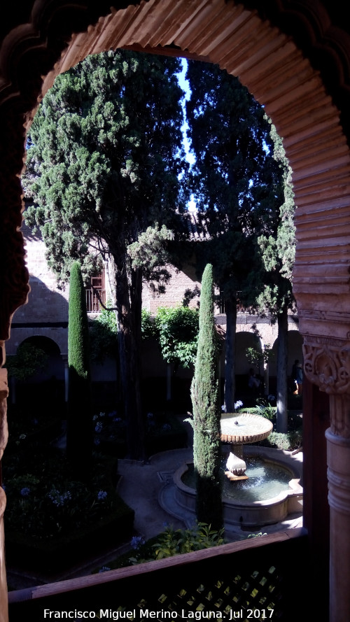 Alhambra. Sala de los Ajimeces - Alhambra. Sala de los Ajimeces. Balcn