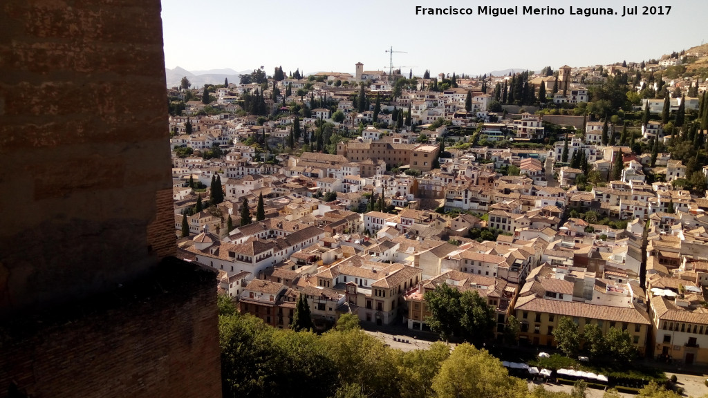 Alhambra. Patio de la Reja - Alhambra. Patio de la Reja. Vistas