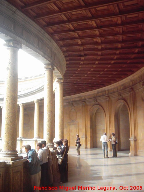 Alhambra. Palacio de Carlos V - Alhambra. Palacio de Carlos V. Galera alta
