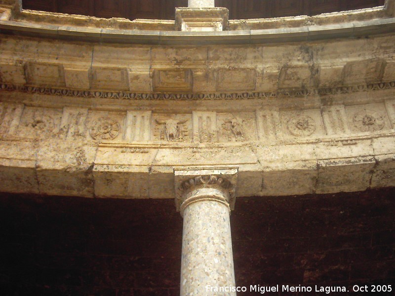 Alhambra. Palacio de Carlos V - Alhambra. Palacio de Carlos V. Friso