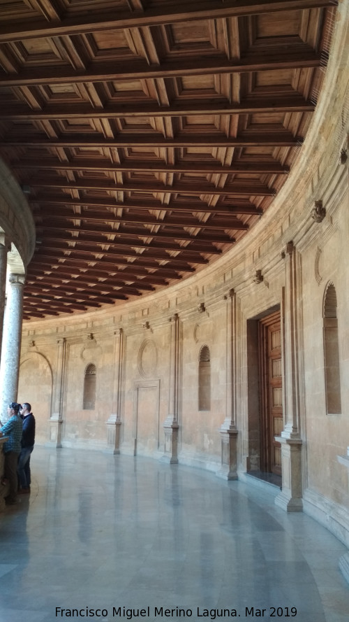 Alhambra. Palacio de Carlos V - Alhambra. Palacio de Carlos V. Galera alta