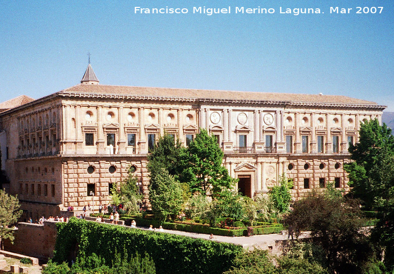 Alhambra. Palacio de Carlos V - Alhambra. Palacio de Carlos V. 