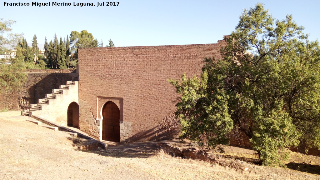 Alhambra. Puerta de los Siete Suelos - Alhambra. Puerta de los Siete Suelos. 