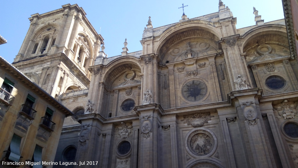 Catedral de Granada - Catedral de Granada. Torre y fachada