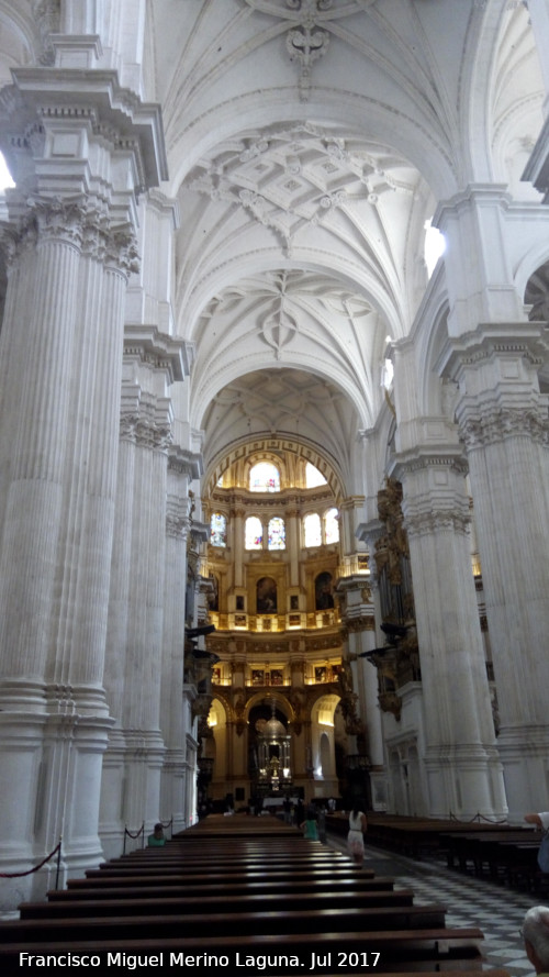 Catedral de Granada - Catedral de Granada. Nave Central