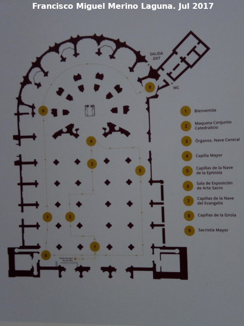 Catedral de Granada - Catedral de Granada. Plano