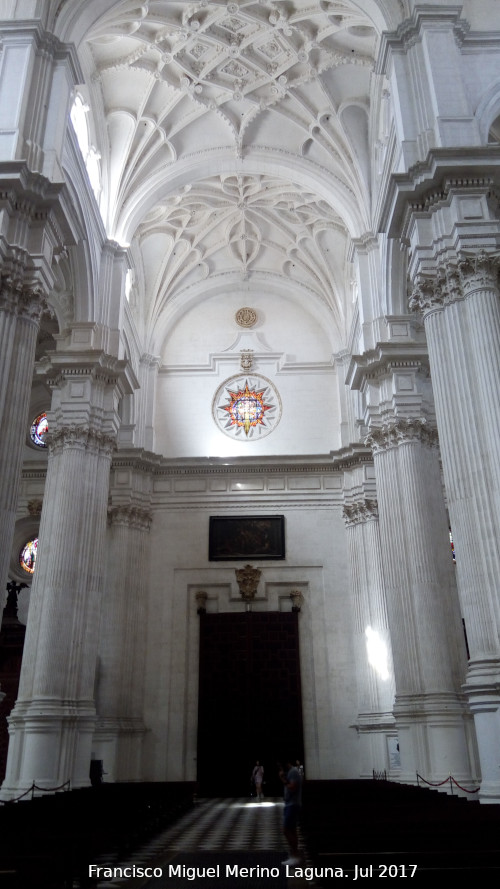Catedral de Granada - Catedral de Granada. Crucero