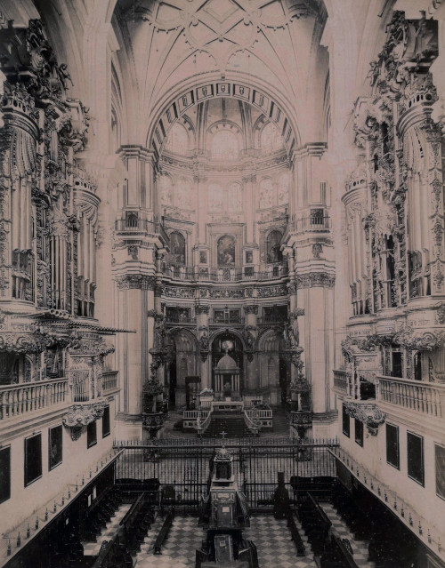 Catedral de Granada - Catedral de Granada. Foto antigua de Rafael Garzn