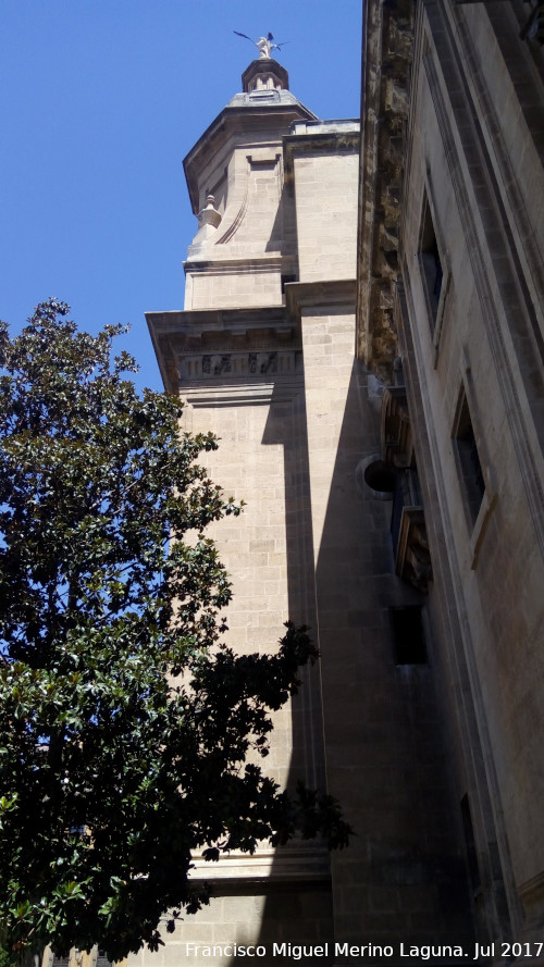 Catedral de Granada - Catedral de Granada. Esquina con el Sagrario