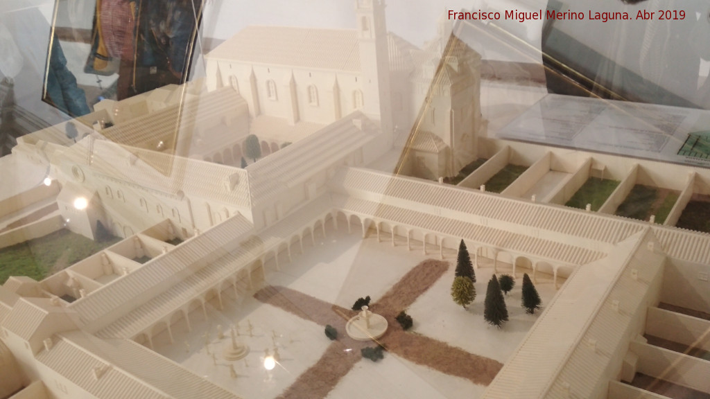 Monasterio de la Cartuja - Monasterio de la Cartuja. Maqueta