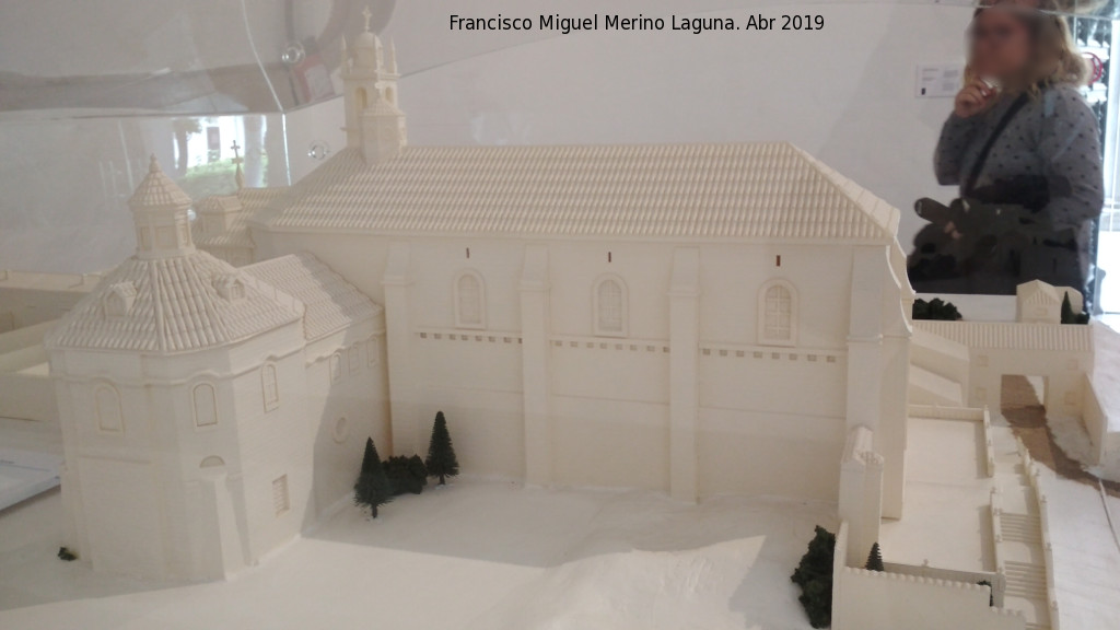 Monasterio de la Cartuja - Monasterio de la Cartuja. Maqueta de la Iglesia