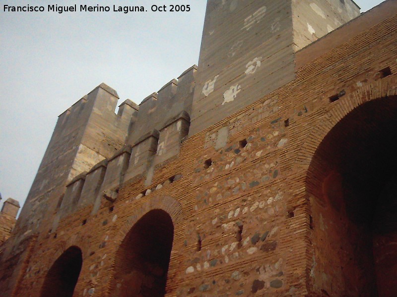 Alhambra. Torre Quebrada - Alhambra. Torre Quebrada. Intramuros