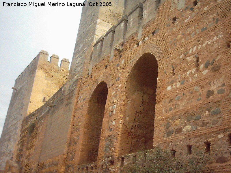 Alhambra. Torre Quebrada - Alhambra. Torre Quebrada. Arcos