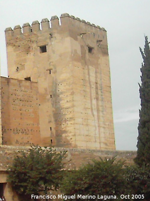 Alhambra. Torre del Homenaje - Alhambra. Torre del Homenaje. 
