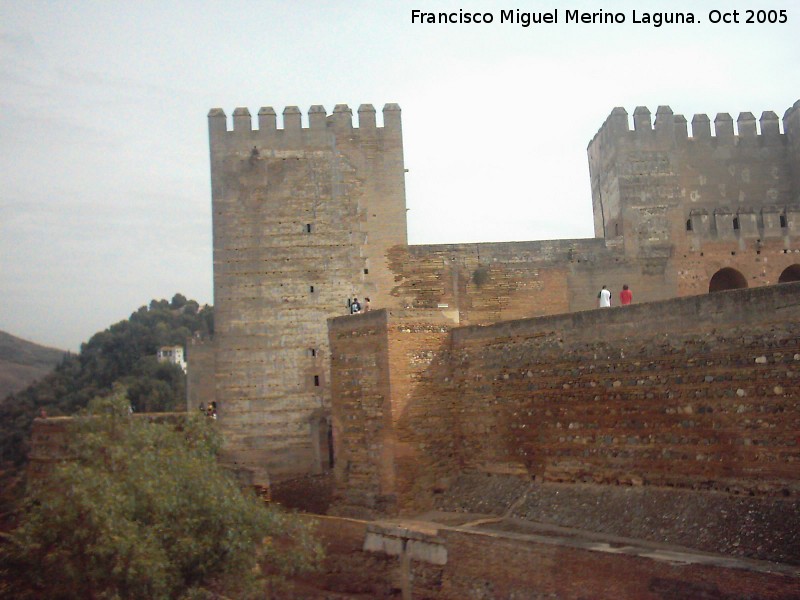 Alhambra. Torre del Homenaje - Alhambra. Torre del Homenaje. 