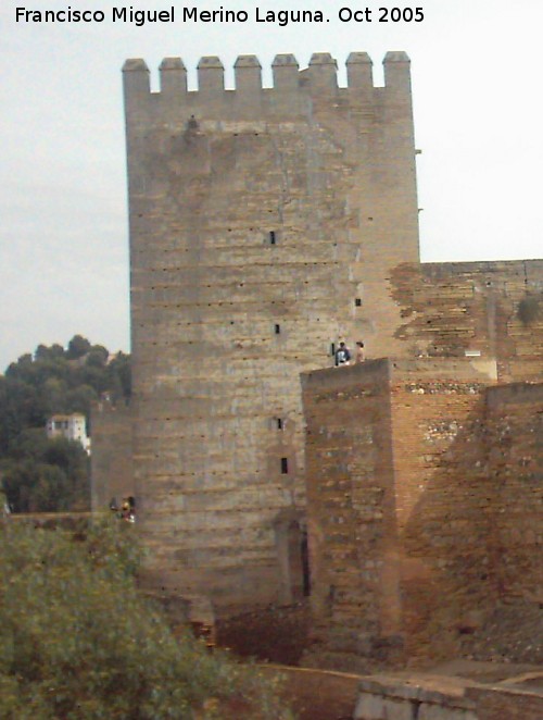 Alhambra. Torre del Homenaje - Alhambra. Torre del Homenaje. 