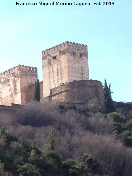 Alhambra. Torre del Homenaje - Alhambra. Torre del Homenaje. 