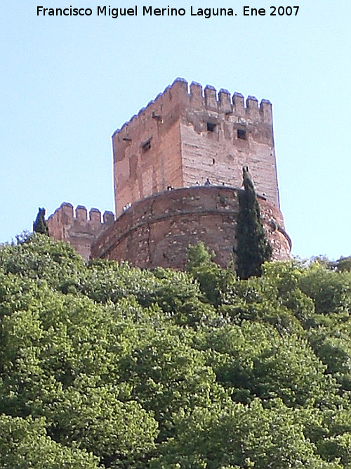 Alhambra. Torre del Homenaje - Alhambra. Torre del Homenaje. 