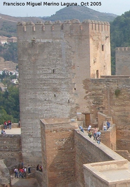 Alhambra. Torre del Homenaje - Alhambra. Torre del Homenaje. 