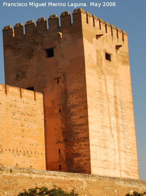 Alhambra. Torre del Homenaje - Alhambra. Torre del Homenaje. 