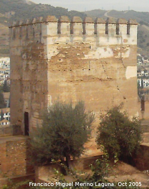 Alhambra. Torre de Mohamed - Alhambra. Torre de Mohamed. 