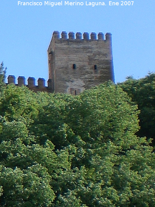 Alhambra. Torre de Mohamed - Alhambra. Torre de Mohamed. 