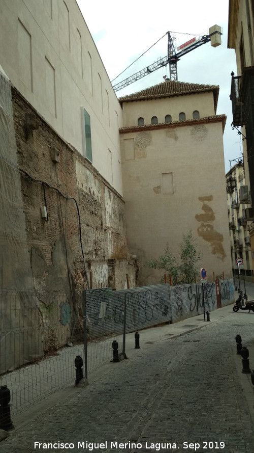 Murallas de Granada - Murallas de Granada. Torren del Cuarto Real de Santo Domngo